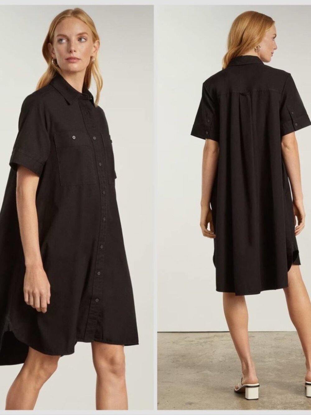 Everlane Dress/linen Day tripper shirt dress